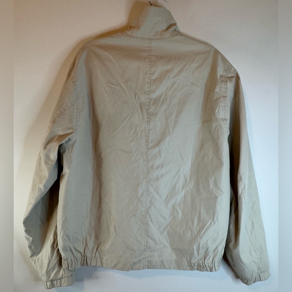 London Fog Men’s Khaki Bomber Jacket Size L - Picture 4 of 8